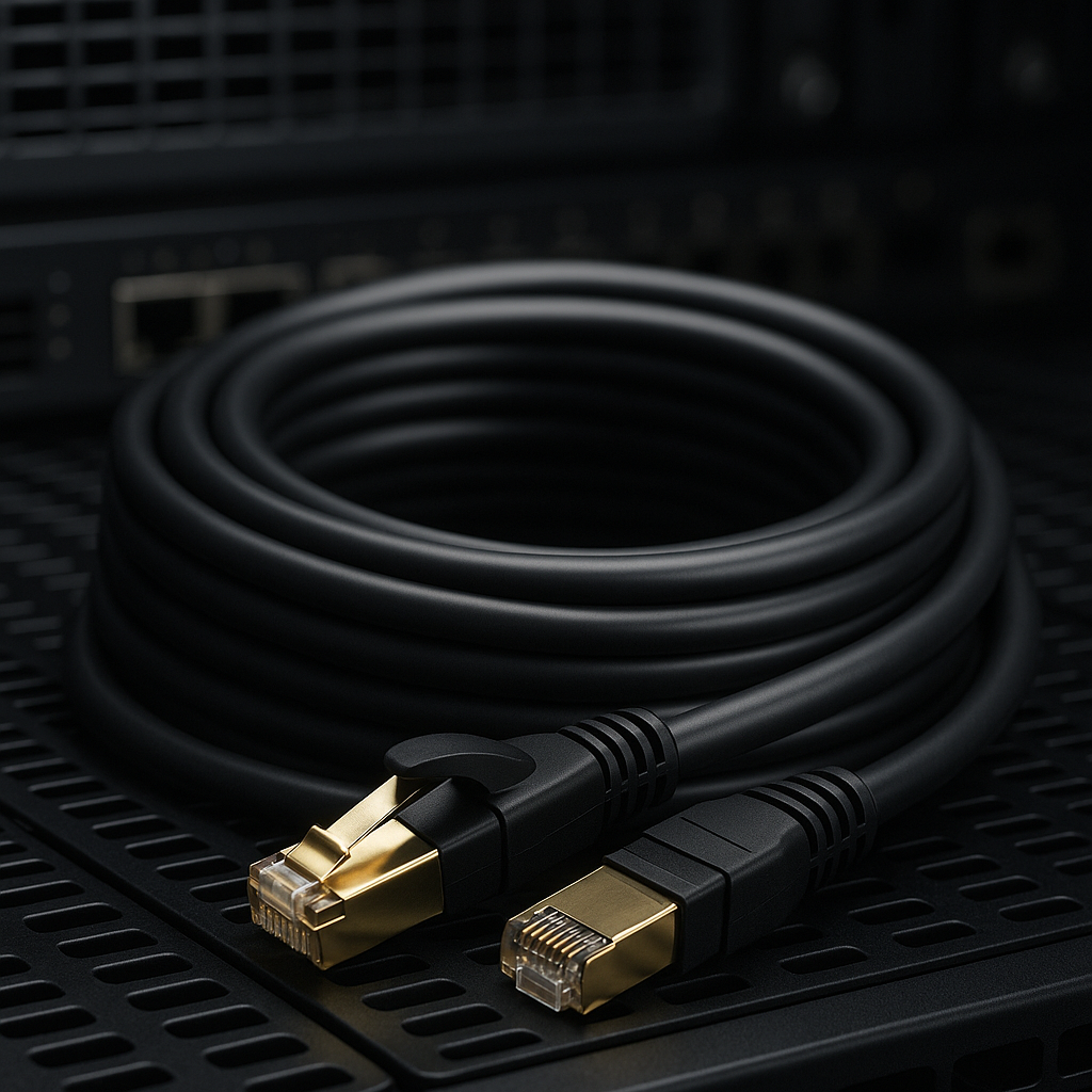 Cat8 UltraShielded Ethernet Cable – 10ft