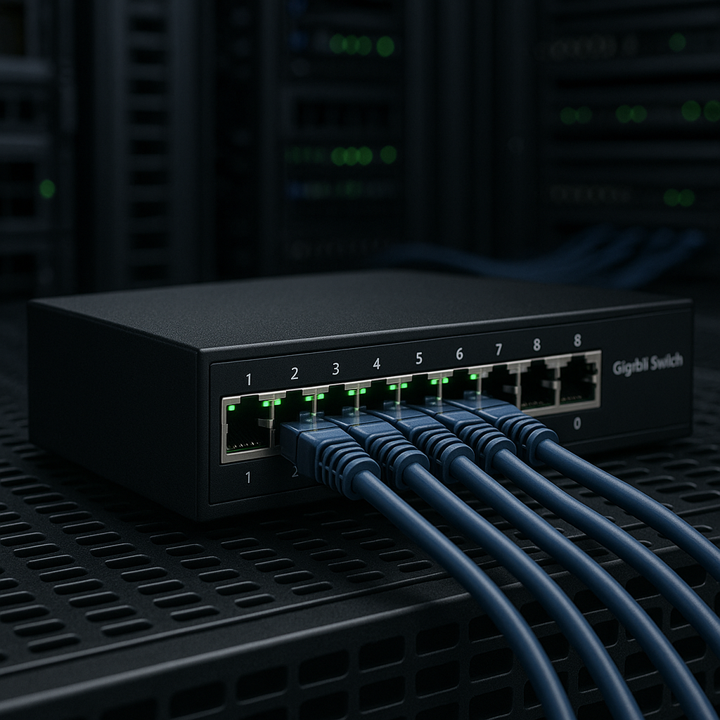 Managed Gigabit Network Switch – 8-Port